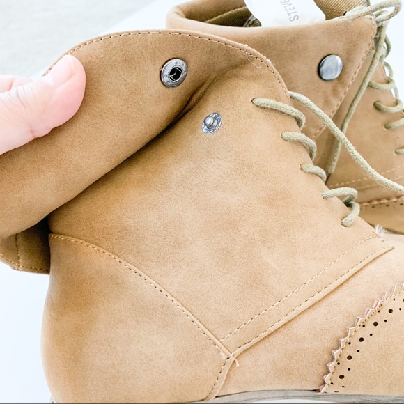 Steven Ella Camel Boots T1657 - Picture 8 of 8